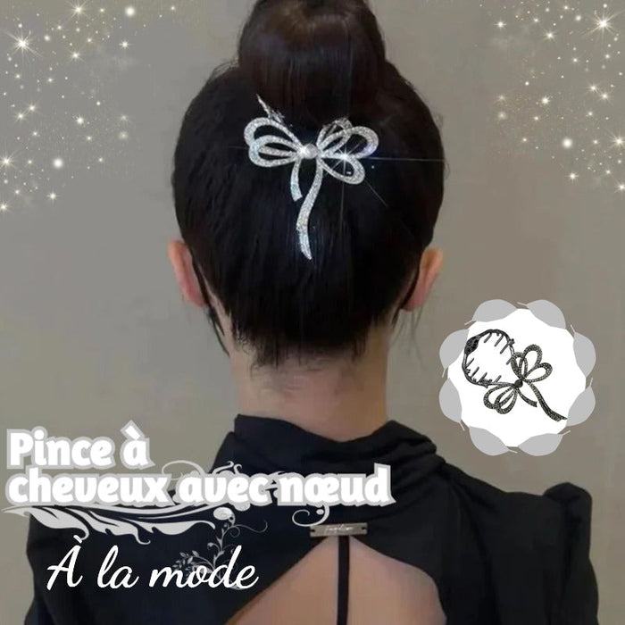 Pince à cheveux avec nœud