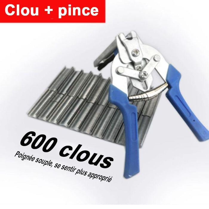 Pince à clous en forme de M