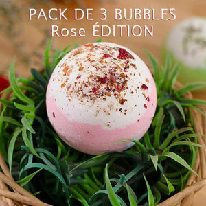 Boule de Bain à l'huile Essentielle de Rose