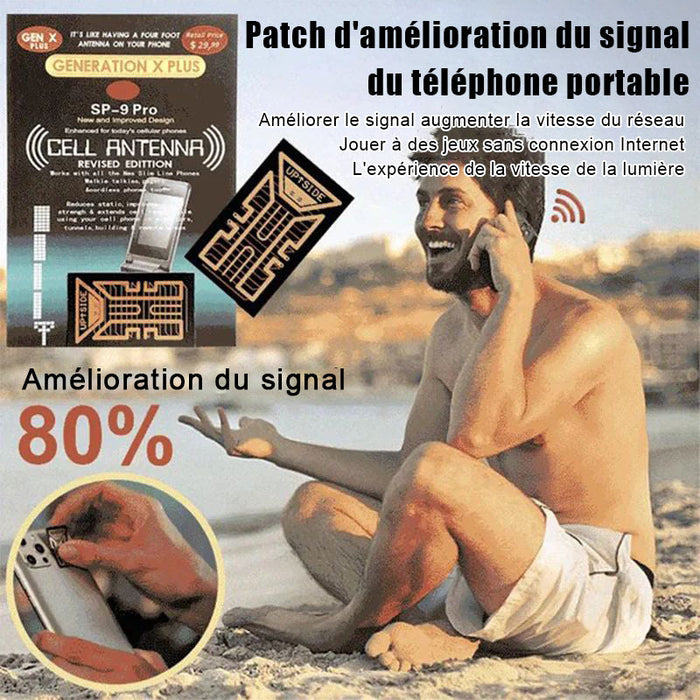 Patch d'amélioration du signal du téléphone portable