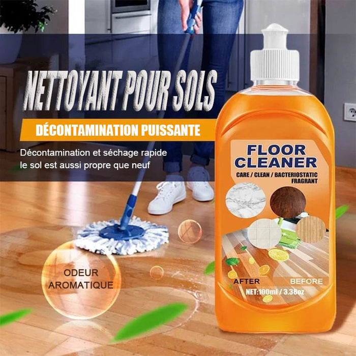 Nettoyant pour sols décontamination puissante