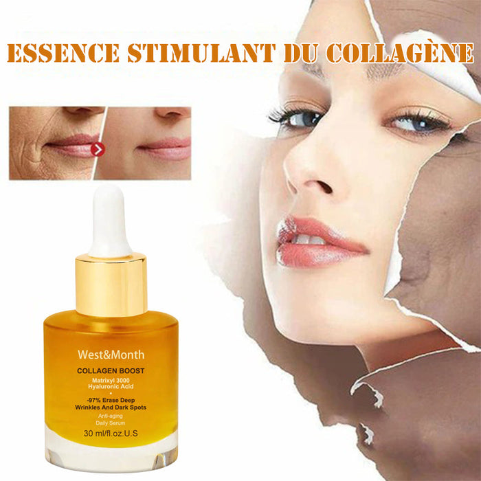 Sérum stimulant au collagène anti-âge