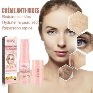Crème anti-rides pour visage et cou