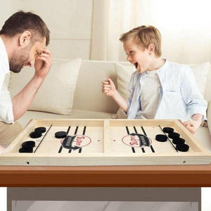 Jeu de hockey en bois familial