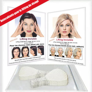 Autocollants bandes ultra invisibles pour le lifting du visage ( 1 ensemble de 40 pièces)