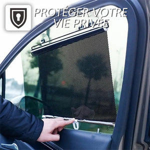 Pare-soleil à rouleau de fenêtre rétractable pour voiture/chambre