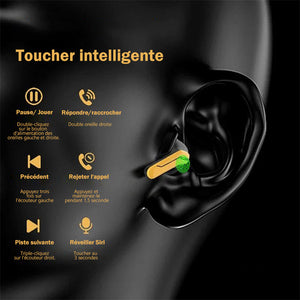 Casque antibruit stéréo Bluetooth sans fil
