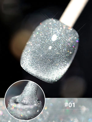 VERNIS À ONGLES ŒIL DE CHAT LASER DIAMANTÉ