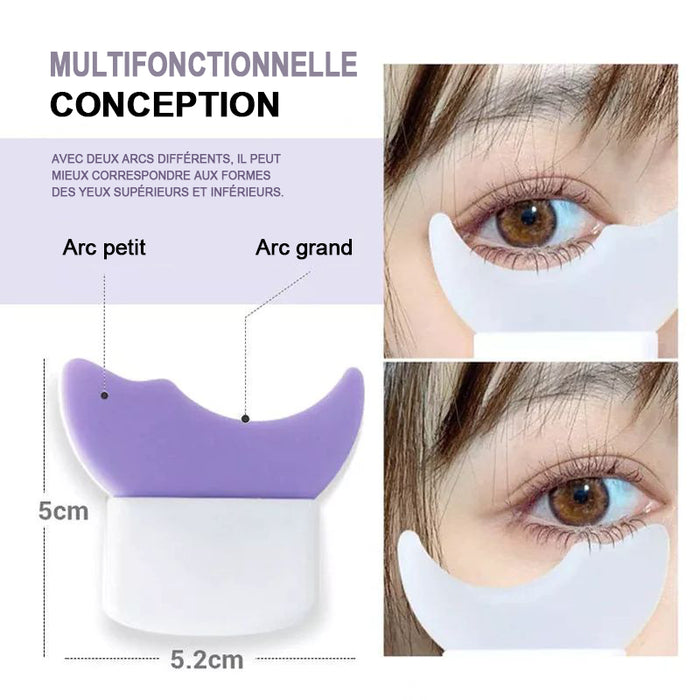 OUTIL DE PROTECTION AUXILIAIRE MULTIFONCTION POUR LE MAQUILLAGE DES YEUX