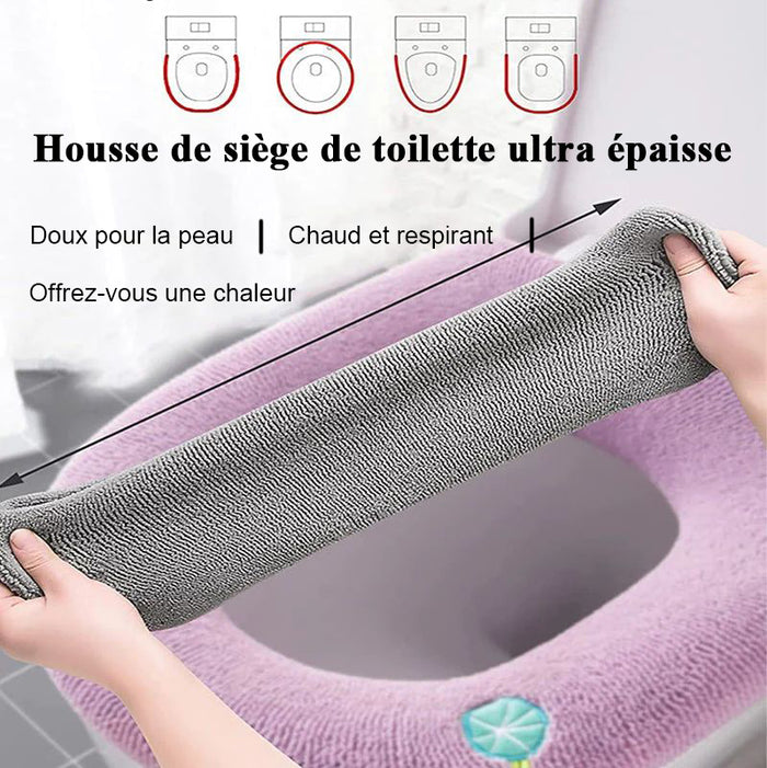 Housse de siège de toilette ultra épaisse