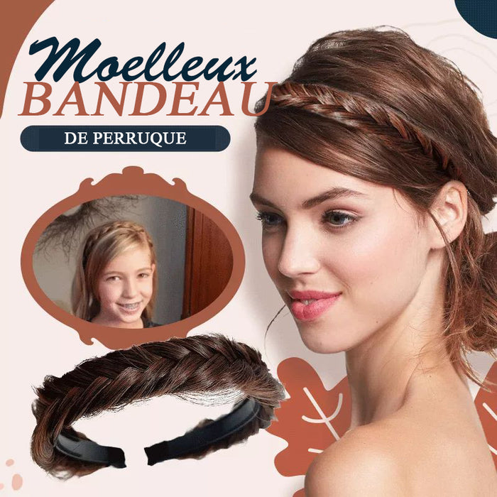 Bandeau moelleux de perruque