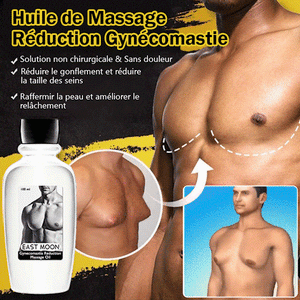 Huile de massage raffermissante pour les seins des hommes