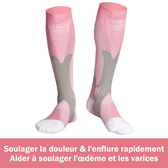 Chaussettes de compression extensibles magiques