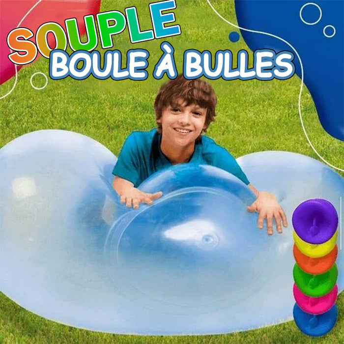 Boule à bulles géante magique