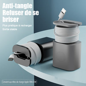 Protecteur de chargeur en silicone 2 en 1