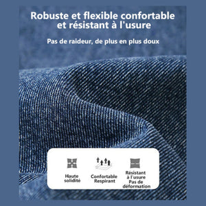 Jean extensible à taille haute