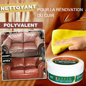 Nettoyant multifonctionnel pour la rénovation du cuir