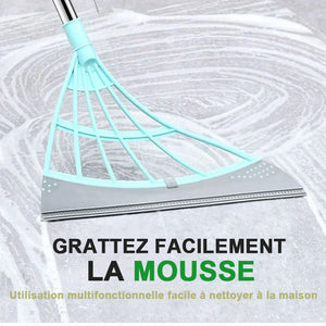 Balai rétractable multifonctionnel balayer l'eau cheveux