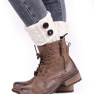 Chaussettes tricotées pour bottes