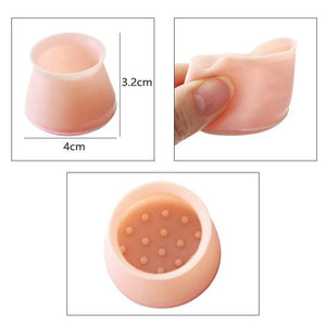 Housse de Protection en Silicone pour Pied de Meuble