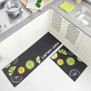 Tapis de cuisine antidérapant avec motif