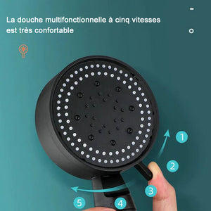 Pommeau de douche multifonctionnel à haute pression