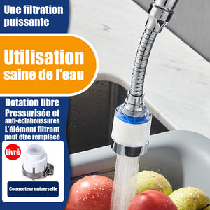 Filtre à eau robinet anti-éclaboussure