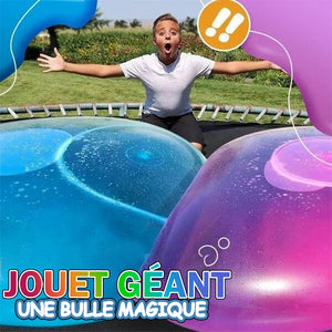 Boule à bulles géante magique