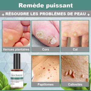 Gel extra-fort pour l'élimination du cors et des verrues