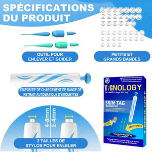 2 en 1 outil d'élimination des verrues