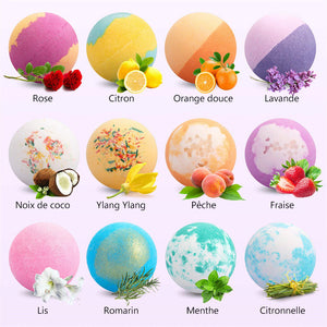 Balle bombe de bain de luxe (Couleur livraison aléatoire)