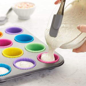 Tasse de Cuisson Gâteau Antiadhésive en Silicone Réutilisable