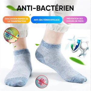 Chaussettes déodorantes respirantes pour hommes