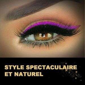 Eyeliner et bande de cils réutilisables