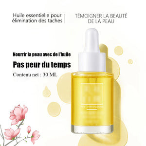 Huile essentielle pour éliminer des taches blanchir la peau
