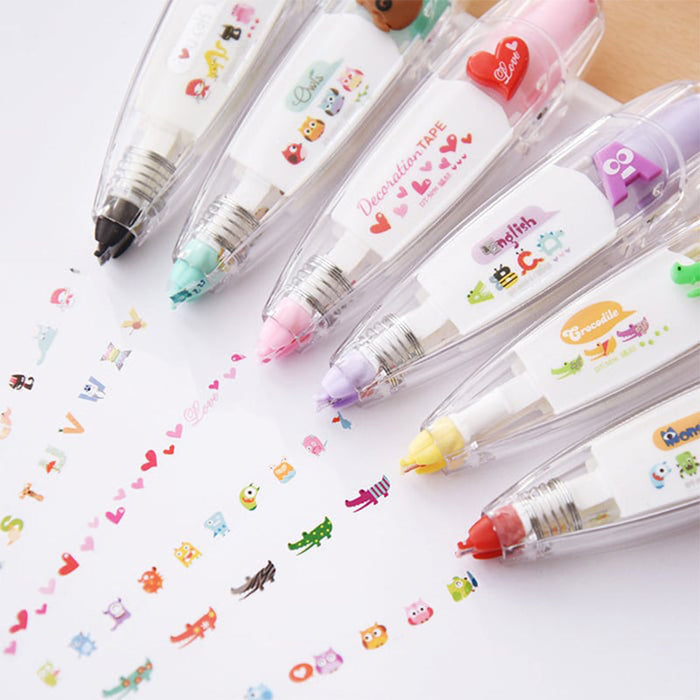 Stylo à ruban de décoration en dentelle