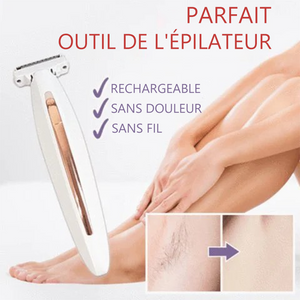 Tondeuse de poils électrique pour femmes Recharge USB