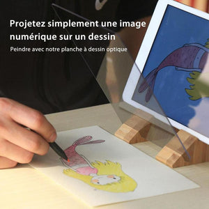 PLANCHE À DESSIN IMAGE OPTIQUE