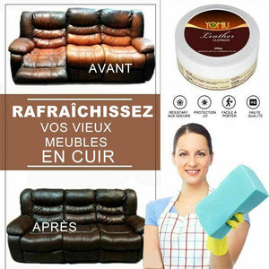 Baume De Protection et d'Entretien Bio Pour Cuir