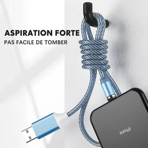 Câble de charge USB magnétique 3 en 1 LED