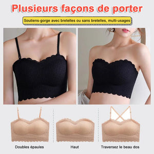 Haut soutien-gorge sans couture antidérapant