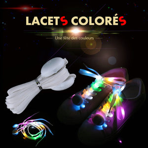 Lacets lumineux LED (1 paire)