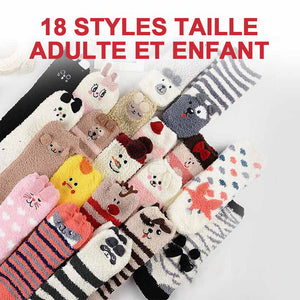 Chaussettes mignonnes avec boîte-cadeau