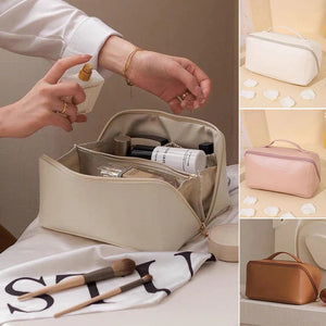 Trousse de maquillage de grande capacité pour voyage