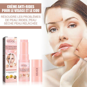Crème anti-rides pour visage et cou