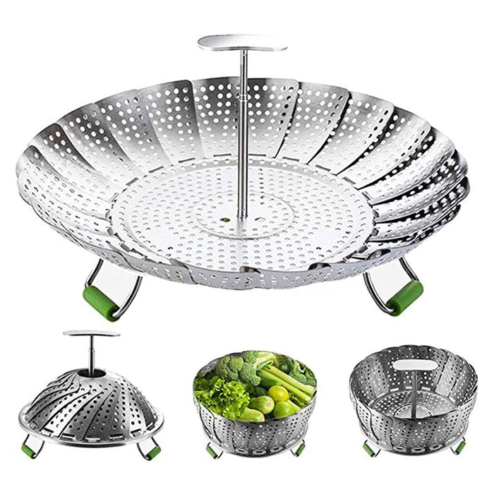 Panier vapeur en acier inoxydable pour la cuisson