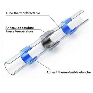 CONNECTEURS DE FILS À SOUDER ÉTANCHES