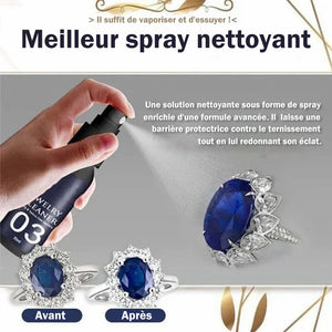 Spray nettoyant pour bijoux