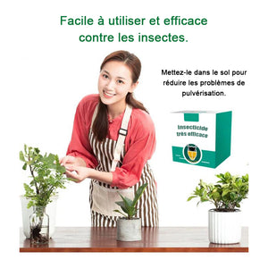 Granules insecticides pour plantes