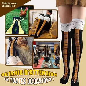 Chaussettes de pieds de poulet